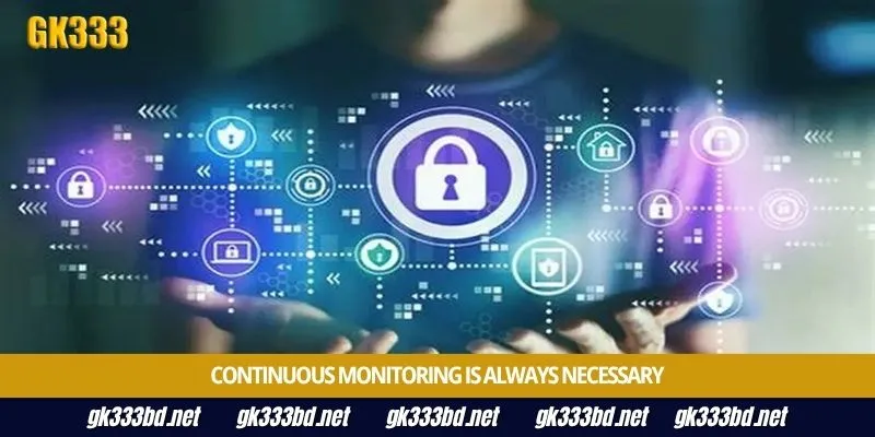 Continuous monitoring is always necessary