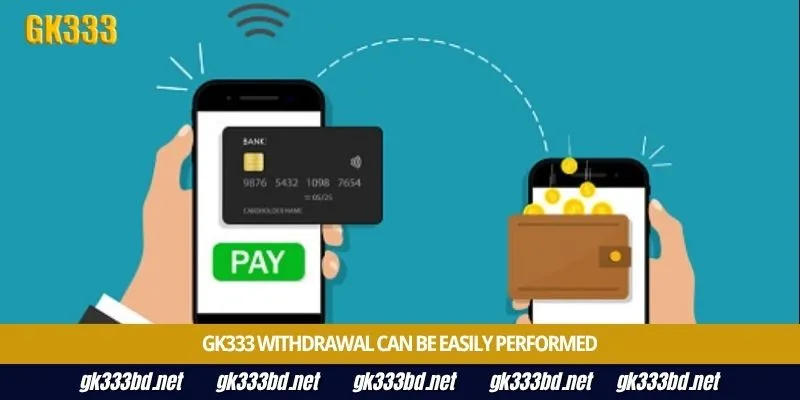 Gk333 withdrawal can be easily performed