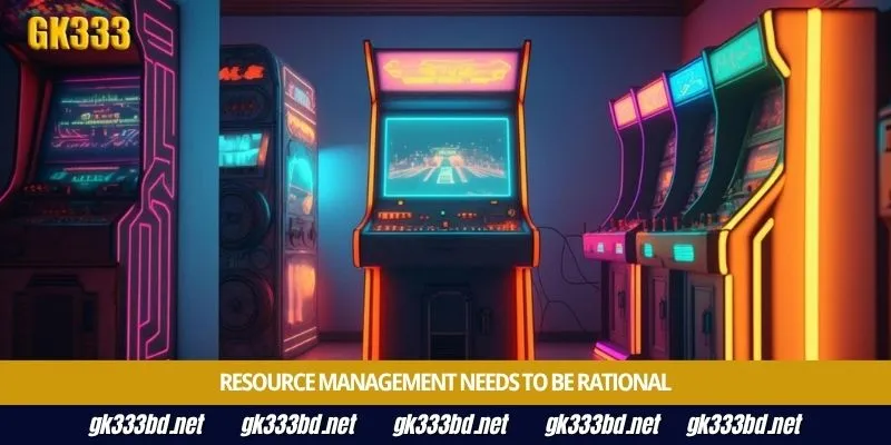 Resource management needs to be rational