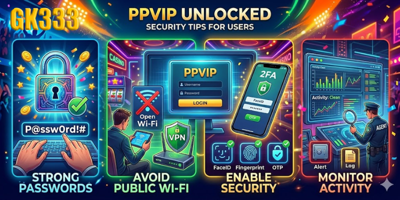 Security Tips for PPVIP Users