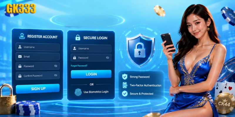 Account Registration and Login
